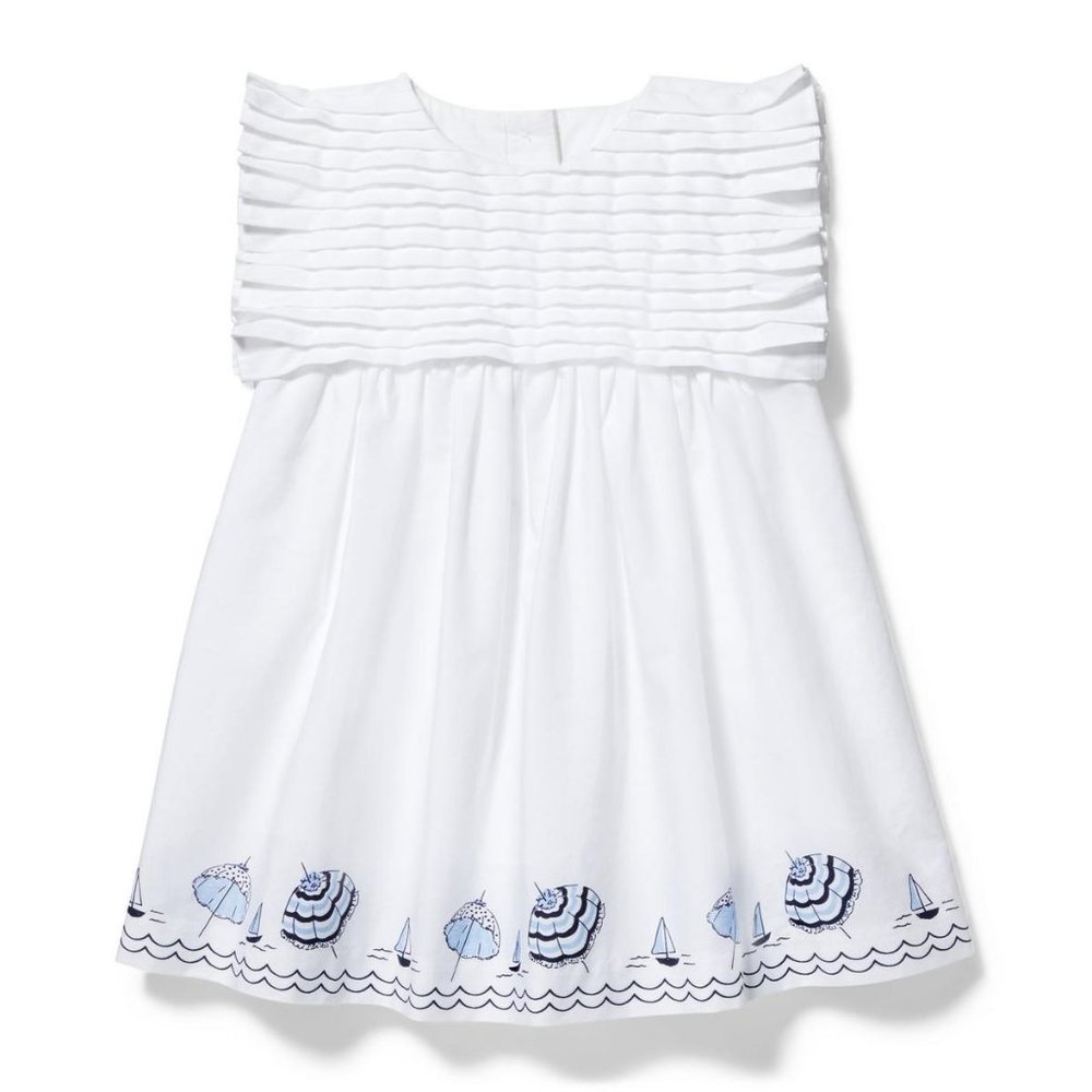 Janie Jack UMBRELLA BORDER DRESS 18-24m